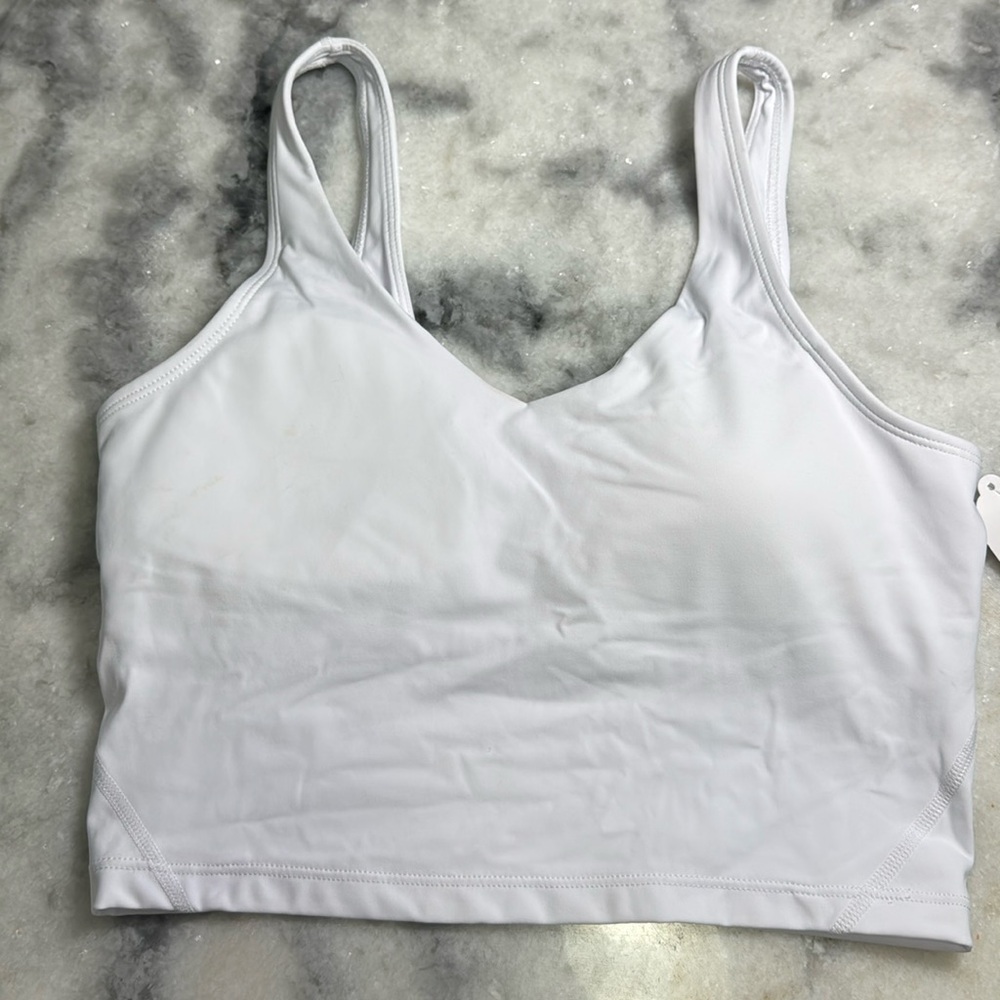 THE GYM PEOPLE Womens' Sports Bra Longline Wirefree Padded with Medium Support S